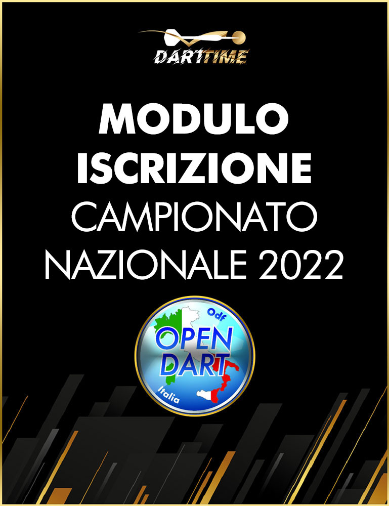 Modulo Iscrizione Campionato Nazionale 2022