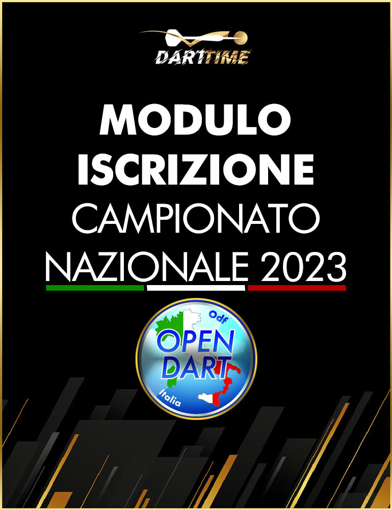 Modulo Iscrizione Campionato Nazionale 2023