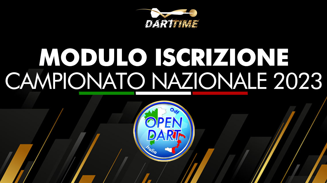 Modulo Iscrizione Campionato Nazionale 2023